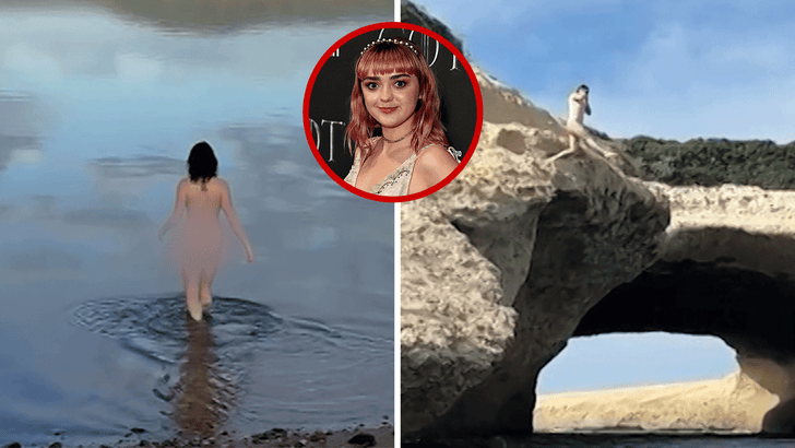 ‘Game of Thrones’ Star Maisie Williams Skinny Dips in Italy, on Video