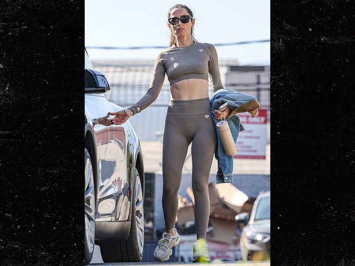 Ana De Armas Shows Off Ripped Abs in Tiny Workout Ensemble
