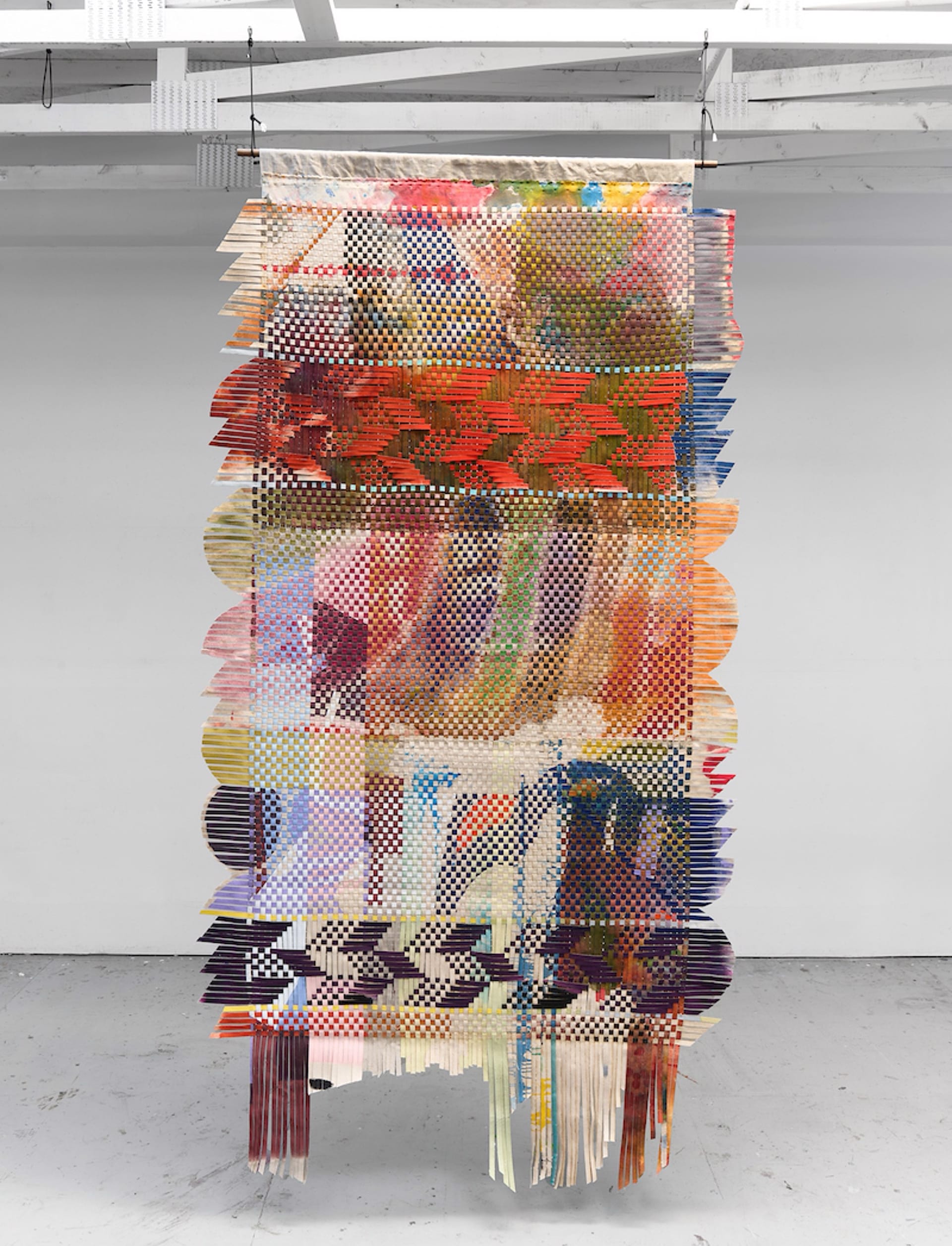 Abstract Paintings Confront Andean Weaving in Miguel Arzabe’s Dynamic Compositions — Colossal