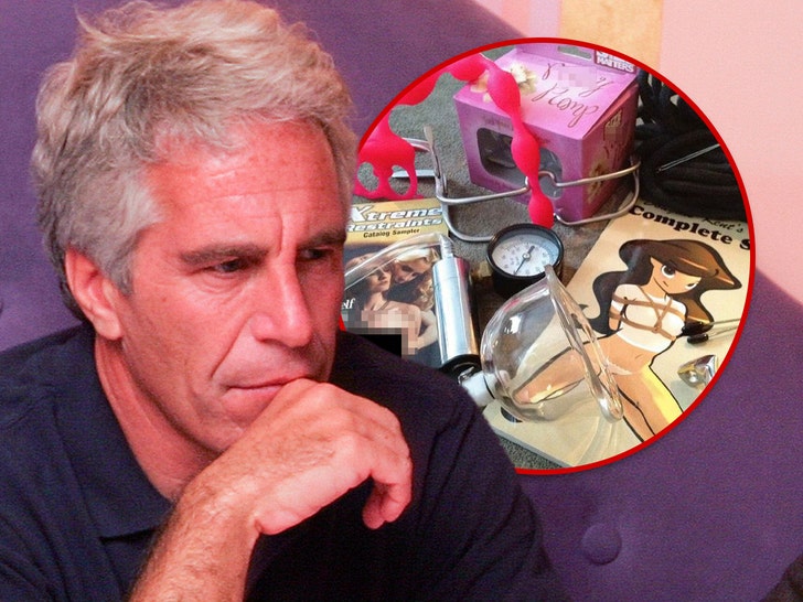 Jeffrey Epstein’s Freaky Sex Toys Seen in New Photo Dump