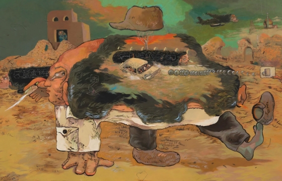 Juxtapoz Magazine – Ali Eyal: “Imagine, all this happened just an hour ago” @ Francois Ghebaly, NYC