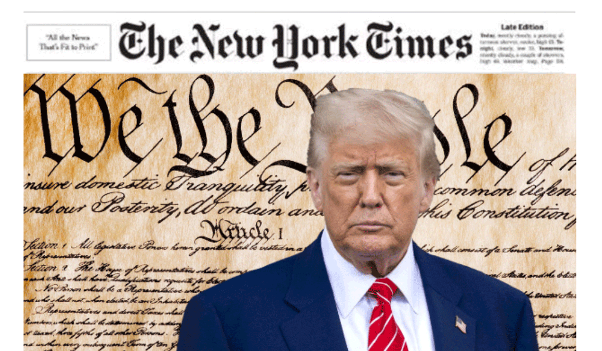 New York Times’ Style Guide Substitutions for “The President Violated the Constitution”
